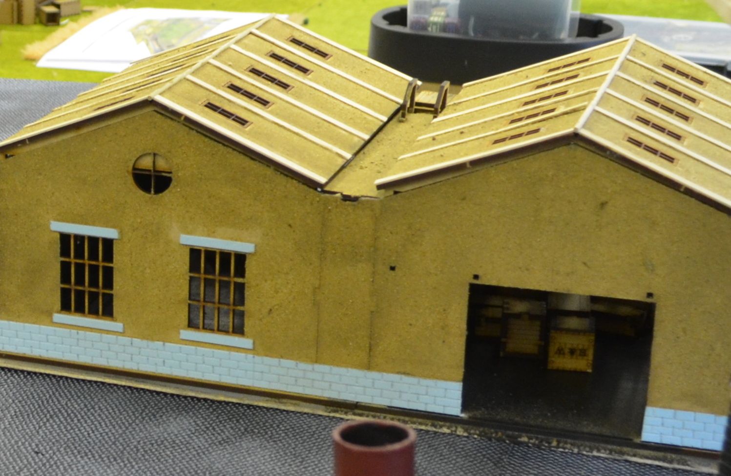 How do you paint MDF Buildings